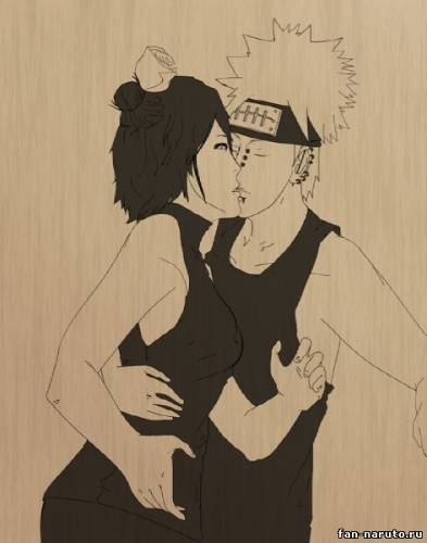 Поцелуй Яхико и Конан
