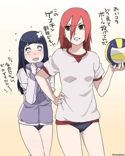 Хина и Таю - волейбол