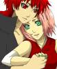 Sasori and Sarura. Together