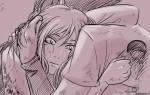 Сакура обнимает Саске