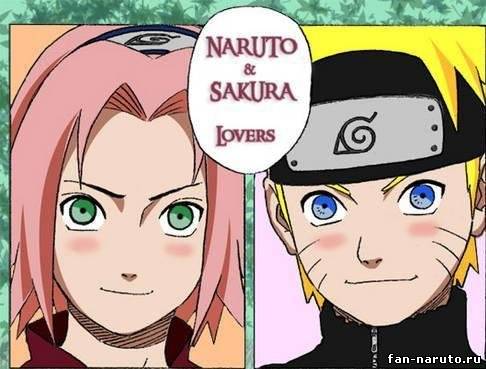 Naruto and Sakura