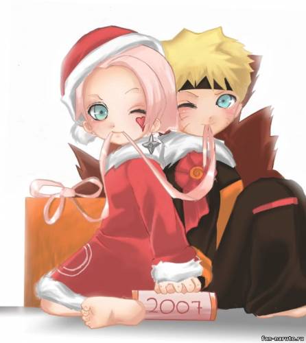 Naruto and Sakura