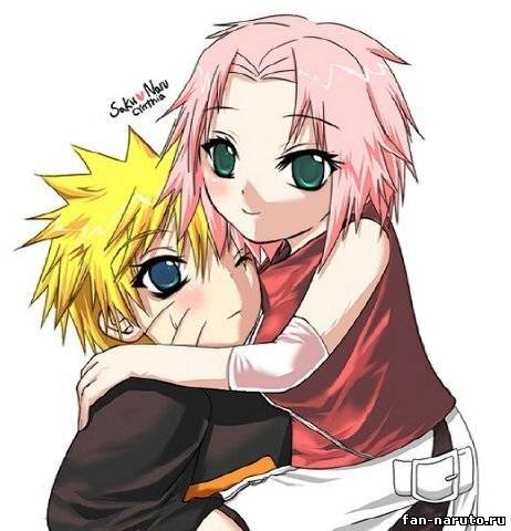 Naruto and Sakura