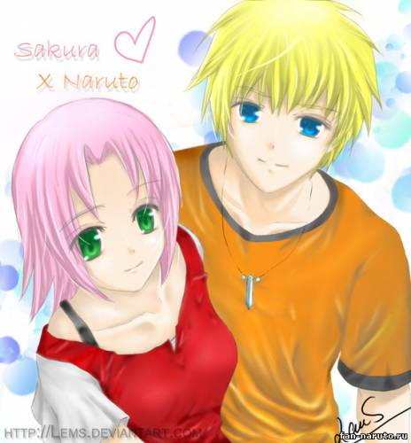 Naruto and Sakura